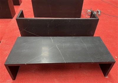 Μαύρο Μαρμάρινο Τραπεζάκι Σαλονιού Nero Marquina
