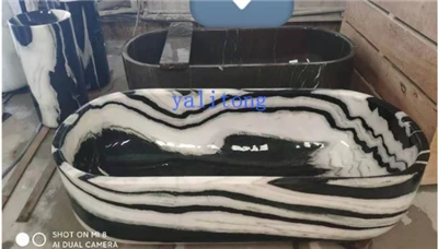 Κίνα Panda Μπανιέρα Λευκό Μάρμαρο Μπανιέρες