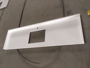 Χιόνι λευκό χαλαζία Countertop