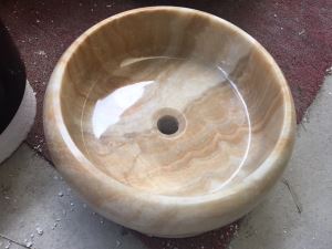 Μπολ με νεροχύτη Onyx από ξύλο